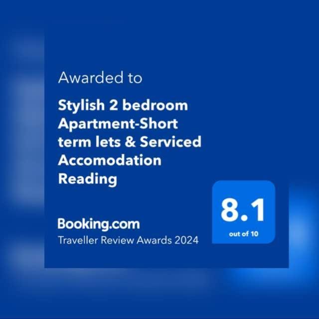 Stylish 2 Bedroom Apartment-Short Term Lets & Serviced Accomodation Reading Kültér fotó